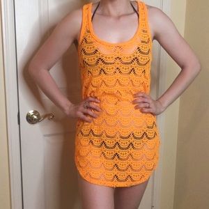 Roxy Crochet Swim Coverup